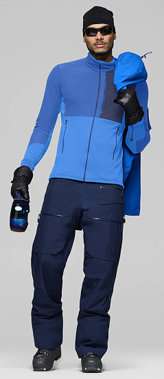 Брюки мужские Norrona Lofoten Gore-Tex Insulated Indigo Night - Фото 4 большая