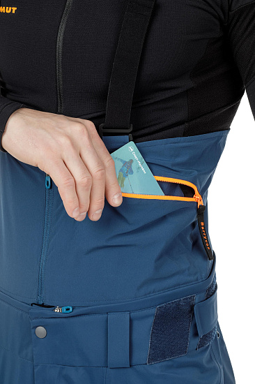 Брюки мужские Mammut Haldigrat HS Wing Teal - Фото 8 большая
