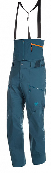 Брюки мужские Mammut Haldigrat HS Wing Teal - Фото 1 большая