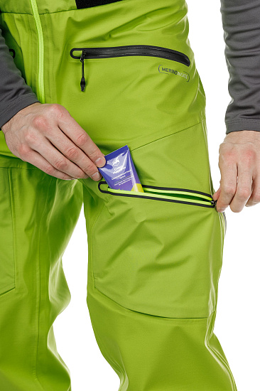 Брюки мужские Ortovox 3L Guardian Shell Matcha Green - Фото 8 большая