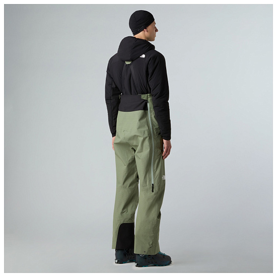 Брюки мужские The North Face Summit Tsirku Gtx Pro Bib Bark Mist/TNF Black - Фото 4 большая