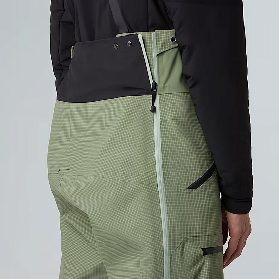 Брюки мужские The North Face Summit Tsirku Gtx Pro Bib Bark Mist/TNF Black - Фото 8 большая