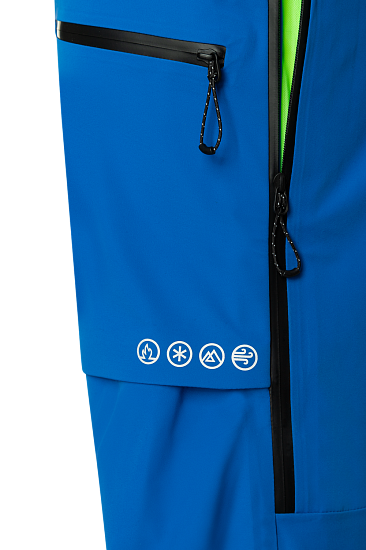 Брюки мужские Bogner Fire+Ice Solomun-T Lapis Blue - Фото 3 большая