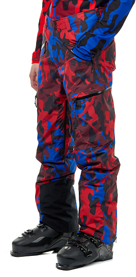 Брюки мужские Bogner Fire+Ice Dusty-T Maroon Red - Фото 4 большая