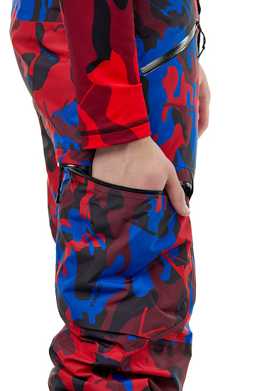 Брюки мужские Bogner Fire+Ice Dusty-T Maroon Red - Фото 6 большая