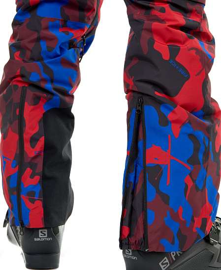 Брюки мужские Bogner Fire+Ice Dusty-T Maroon Red - Фото 8 большая