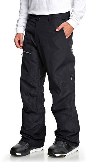 Брюки мужские Quiksilver Forever Black - Фото 2 большая
