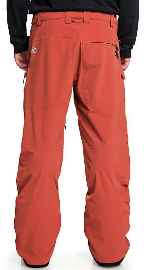 Брюки мужские Quiksilver Travis Rice Stretch Barn Red - Фото 4 большая