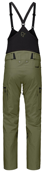Брюки мужские Norrona Lofoten Gore-Tex Pro Plus Olive Night - Фото 5 большая