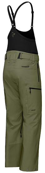 Брюки мужские Norrona Lofoten Gore-Tex Pro Plus Olive Night - Фото 7 большая