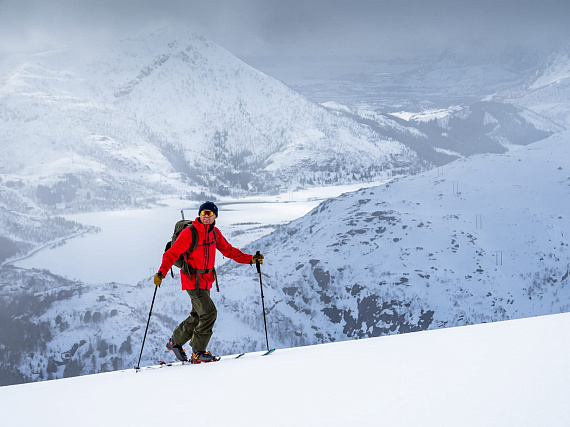 Брюки мужские Norrona Lofoten Gore-Tex Pro Plus Olive Night - Фото 11 большая