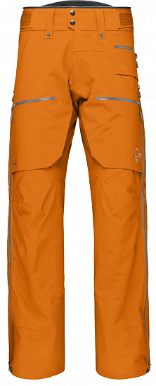 Брюки мужские Norrona Lofoten Gore-Tex Pro Orange Popsicle - Фото 1 большая