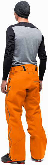 Брюки мужские Norrona Lofoten Gore-Tex Pro Orange Popsicle - Фото 5 большая