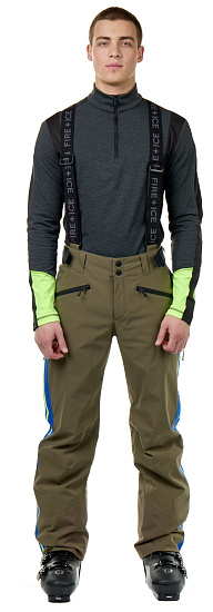 Брюки мужские Bogner Fire+Ice Gable-T Army Green - Фото 2 большая