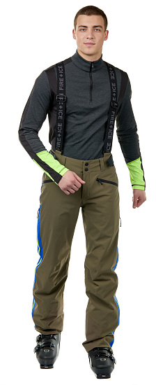 Брюки мужские Bogner Fire+Ice Gable-T Army Green - Фото 3 большая