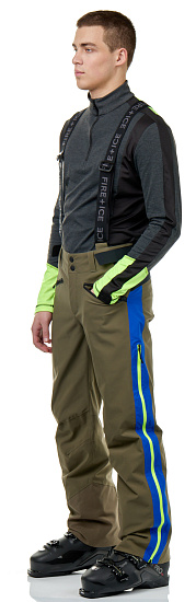 Брюки мужские Bogner Fire+Ice Gable-T Army Green - Фото 4 большая