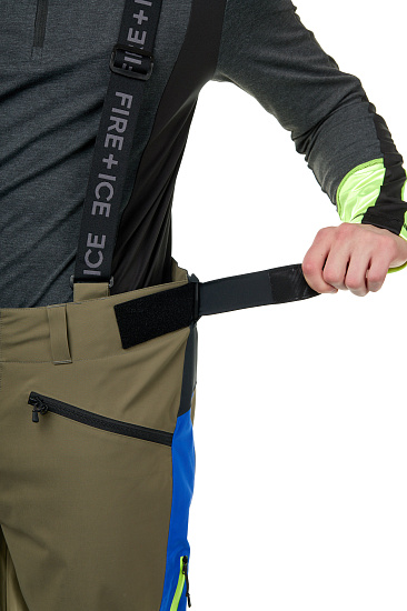 Брюки мужские Bogner Fire+Ice Gable-T Army Green - Фото 7 большая