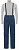 Брюки мужские The North Face Freethinker Bib Blue Wing Teal - Фото 1 малая