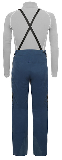 Брюки мужские The North Face Freethinker Bib Blue Wing Teal - Фото 2 большая