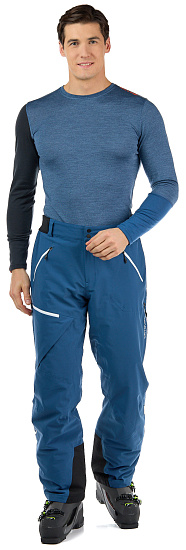 Брюки мужские Ortovox 2L Swisswool Andermatt Night Blue - Фото 2 большая