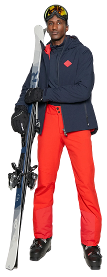 Брюки мужские Bogner Fire+Ice Scott3-T Red - Фото 6 большая