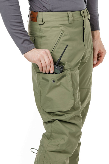 Брюки мужские Burton Mb Covert Ins Clover - Фото 8 большая