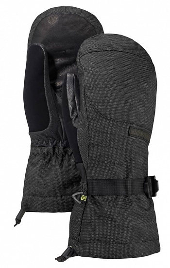 Варежки женские Burton Wb Deluxe Gore True Black - Фото 1 большая