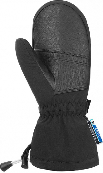 Варежки детские Reusch Connor R-Tex XT Black/Black Melange - Фото 2 большая