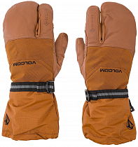 Варежки мужские Volcom Gaaas Gore-Tex Trigger Caramel