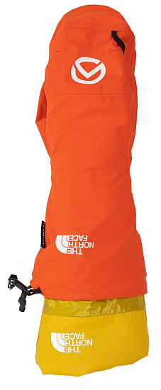 Варежки The North Face Amk L4 Insulated Down Canary Yellow - Фото 3 большая