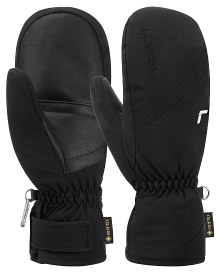 Варежки женские Reusch Susan Gore-Tex Black - Фото 3 большая