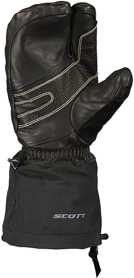 Варежки Scott Explorair Alpine Black - Фото 2 большая