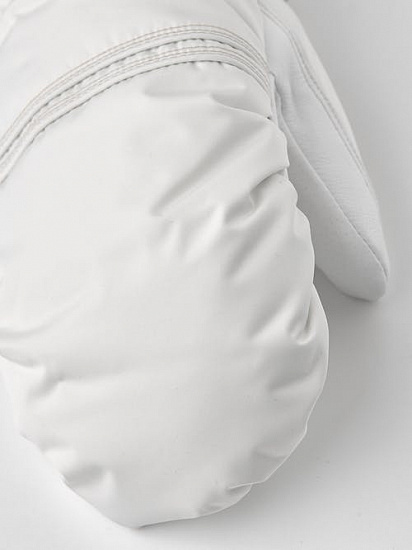Варежки женские Hestra Primaloft Leather Ivory/Offwhite - Фото 2 большая
