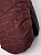 Варежки женские Hestra Primaloft Rib Knit Wine Red Print - Фото 3 малая