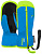 Варежки детские Reusch Ben Mitten Brilliant Blue/Safety Yel - Фото 3 малая