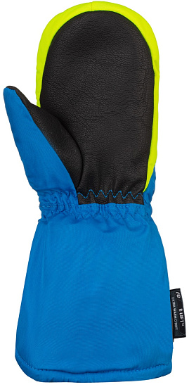 Варежки детские Reusch Tom Mitten Brilliant Blue/Safety Yel - Фото 2 большая