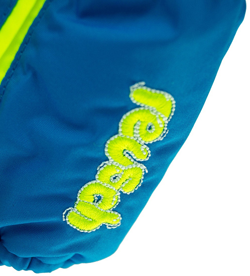 Варежки детские Reusch Tom Mitten Brilliant Blue/Safety Yel - Фото 5 большая