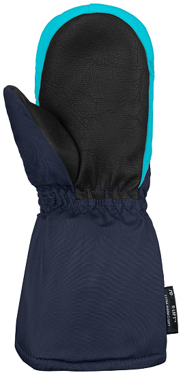 Варежки детские Reusch Tom Mitten Dress Blue/Bachelor Butt - Фото 2 большая