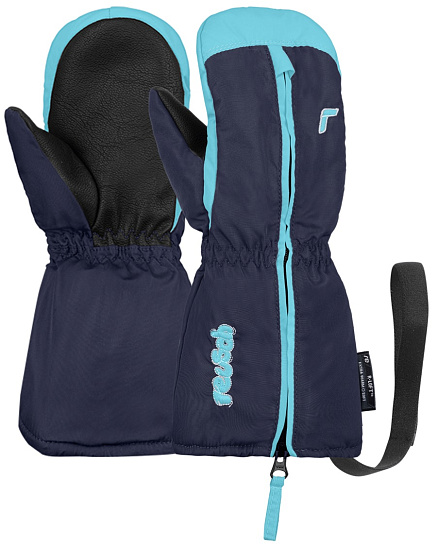 Варежки детские Reusch Tom Mitten Dress Blue/Bachelor Butt - Фото 3 большая