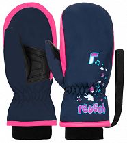 Варежки детские Reusch Kids Mitten Dress Blue/Knockout Pin