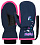 Варежки детские Reusch Kids Mitten Dress Blue/Knockout Pin - Фото 1 малая