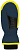 Варежки детские Reusch Kids Mitten Dress Blue/Safety Yellow - Фото 2 малая