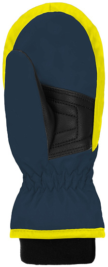 Варежки детские Reusch Kids Mitten Dress Blue/Safety Yellow - Фото 2 большая
