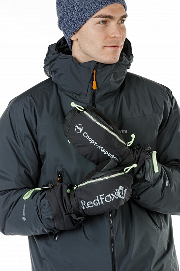 Варежки Red Fox Zip THL SM Черный - Фото 6 большая