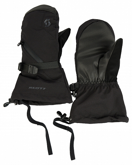 Варежки детские Scott Ultimate Premium Black - Фото 1 большая