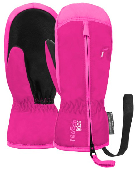 Варежки детские Reusch Ben Fuchsia Purple/Knockout Pink - Фото 3 большая