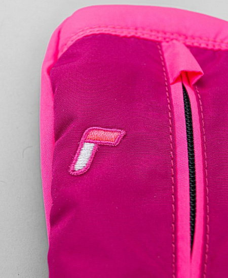 Варежки детские Reusch Ben Fuchsia Purple/Knockout Pink - Фото 4 большая