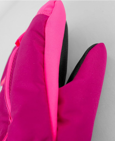 Варежки детские Reusch Ben Fuchsia Purple/Knockout Pink - Фото 6 большая