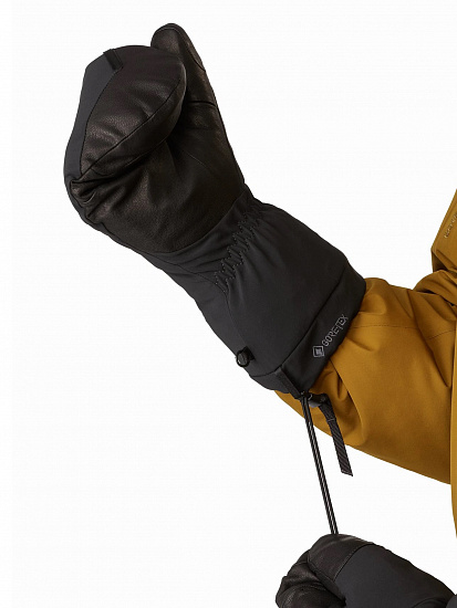 Варежки Arcteryx Fission SV Black/Infrared - Фото 3 большая