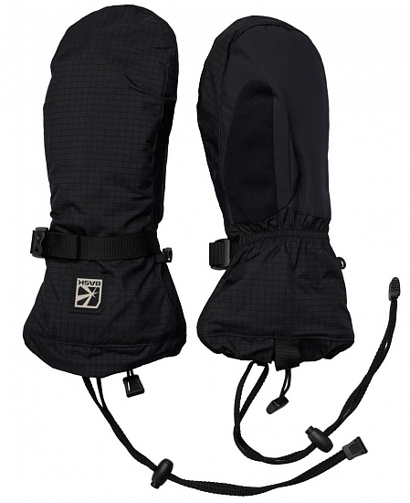 Варежки Bask Brooks V4 Black - Фото 2 большая
